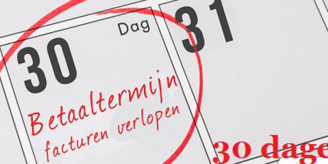 Wettelijke betaaltermijn naar 30 dagen