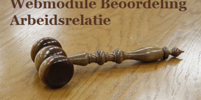 Webmodule Beoordeling Arbeidsrelatie