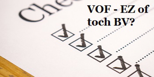 Een B.V. wordt fiscaal nog aantrekkelijker. Is uw ondernemingsvorm nog wel passend? 