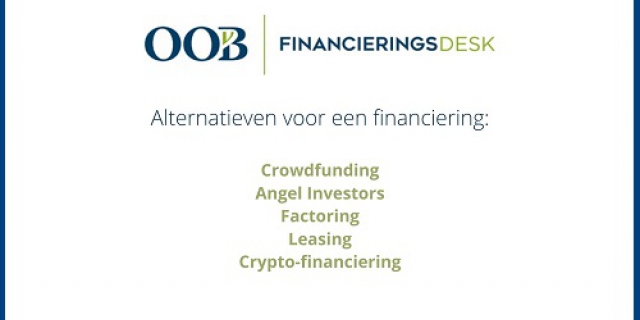 Welke alternatieven zijn er voor een financiering?