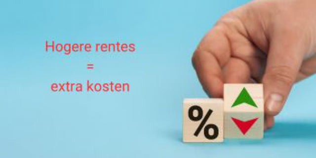 Hogere rente geeft extra kosten voor ondernemers